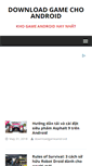 Mobile Screenshot of downloadgameandroid.net